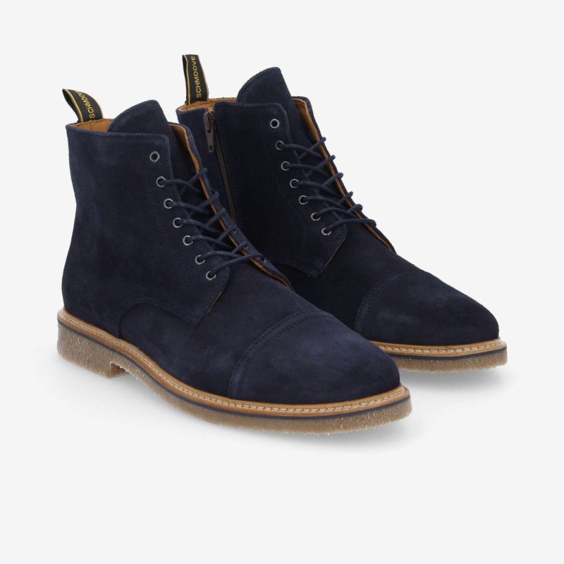 DUBLIN HUNT BOOTS M - SUEDE -  BLEU NUIT